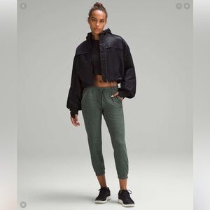 lululemon athletica Green Gray Heather Jogger Pants Size 0